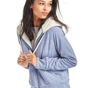 Gap Sherpa zip hoodie, size XL, NWT